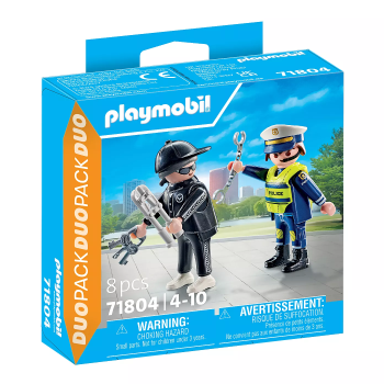 Playmobil 71804 - Policeman and Burglar Duo Pack 