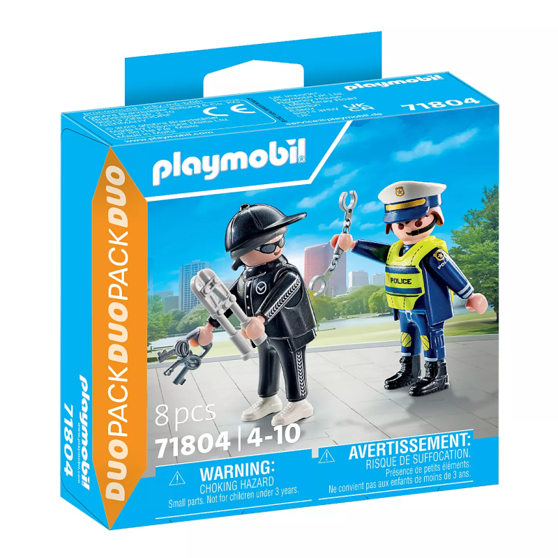 Playmobil 71804 - Policeman and Burglar Duo Pack 