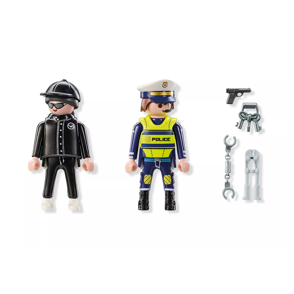 Playmobil 71804 - Policeman and Burglar Duo Pack 