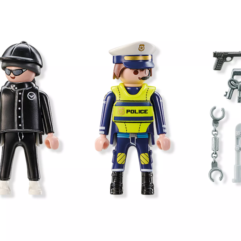 Playmobil 71804 - Policeman and Burglar Duo Pack 