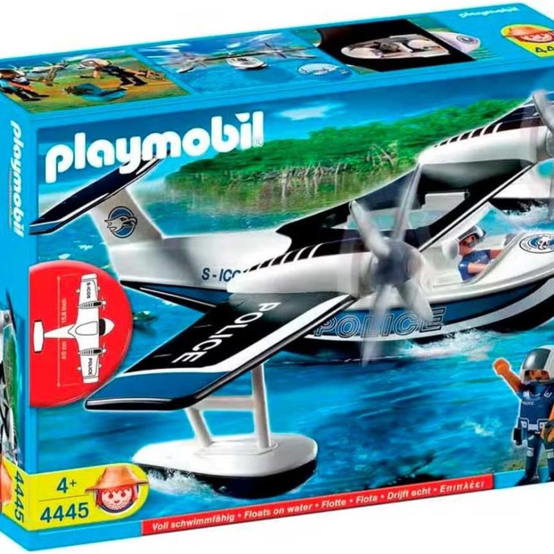 Playmobil 4445 - Police Seaplane - Action Heroes
