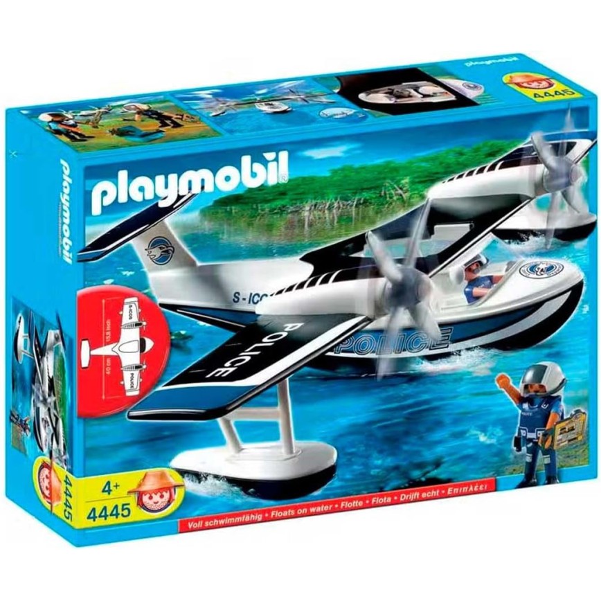 Playmobil 4445 - Police Seaplane - Action Heroes