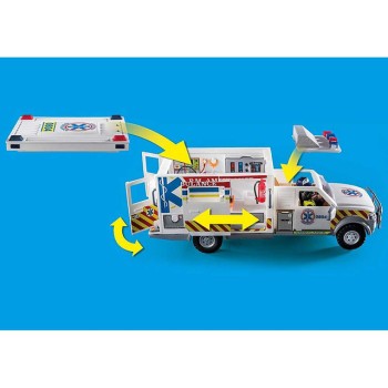 Playmobil 70936 - Rescue Ambulance with Lights and Sound - City Life