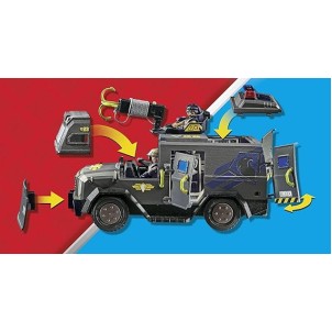 Playmobil 71144 - Police Tactical Unit All-Terrain Vehicle - City Action