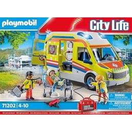 Playmobil 71202 - Ambulance with Lights and Sound - City Life