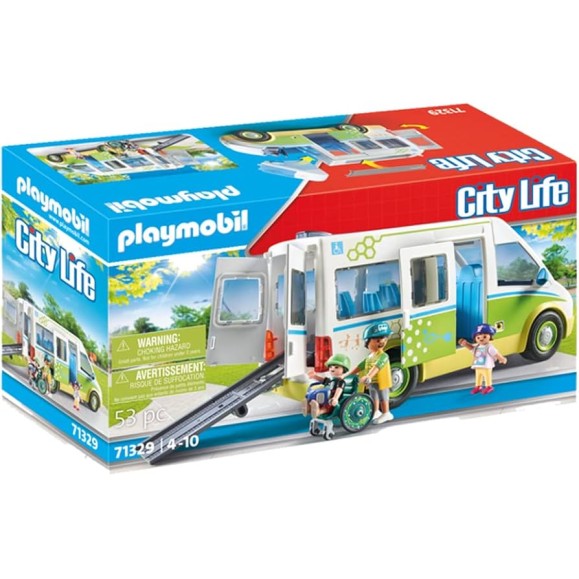 Playmobil 71329 - School Bus - City Life
