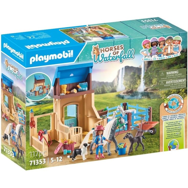 Playmobil 71353 - Amelia & Whisper with Horse Box - Horses of Waterfall