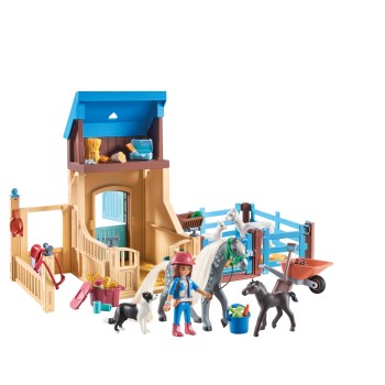 Playmobil 71353 - Amelia & Whisper with Horse Box - Horses of Waterfall