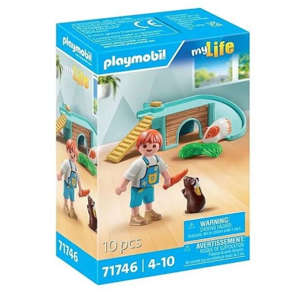 Playmobil 71746 - Guinea Pig House - My Life 