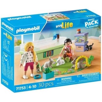 Playmobil 71753 - Starter Pack Rabbit Family - My Life 