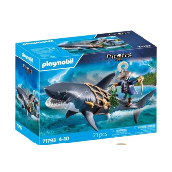 Playmobil 71793 - Giant Shark with Pirate - Pirates