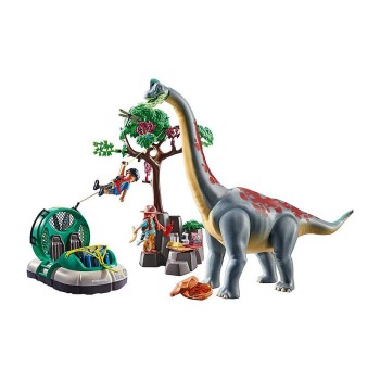 Playmobil 71819 - Brachiosaurus with Hovercraft - Dinos
