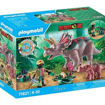 Playmobil 71821 - Triceratops Family - Dinos