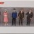 Preiser 68208 - Set of 6 Various Pedestrians Standing Figurines 1:50