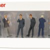 Preiser 68213 Set of 6 Business Figurines Scale 1:50 