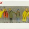 Preiser 68214 Various Construction Industrial Workers Mining - Scale 1:50 