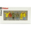 Preiser 68214 Various Construction Industrial Workers Mining - Scale 1:50 
