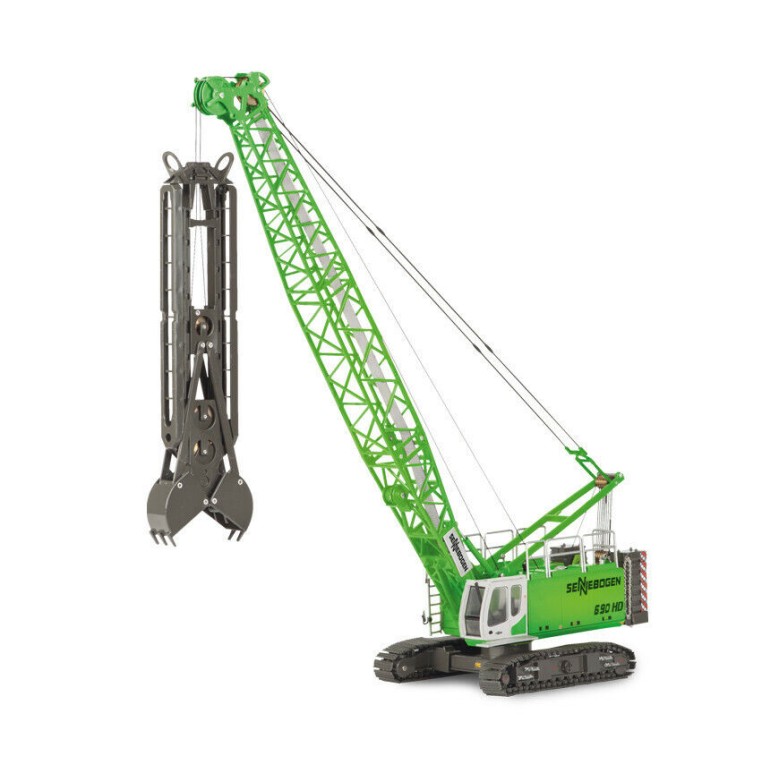 ROS 2029 SENNEBOGEN Duty Cycle Crawler Crane 690 HD With Diaphragm Wall Grab  - Scale 1:50
