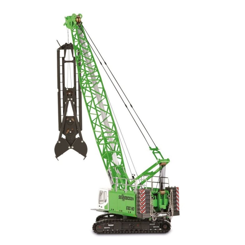 ROS 2029 SENNEBOGEN Duty Cycle Crawler Crane 690 HD With Diaphragm Wall Grab  - Scale 1:50