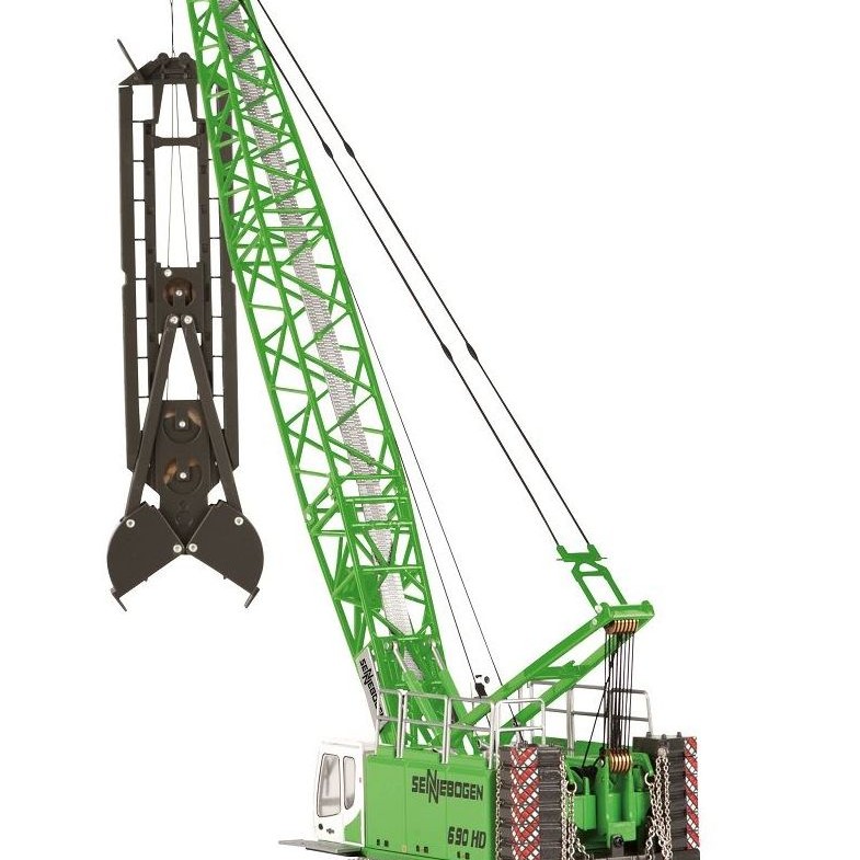 ROS 2029 SENNEBOGEN Duty Cycle Crawler Crane 690 HD With Diaphragm Wall Grab  - Scale 1:50