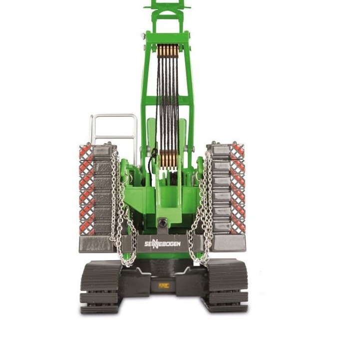 ROS 2029 SENNEBOGEN Duty Cycle Crawler Crane 690 HD With Diaphragm Wall Grab  - Scale 1:50