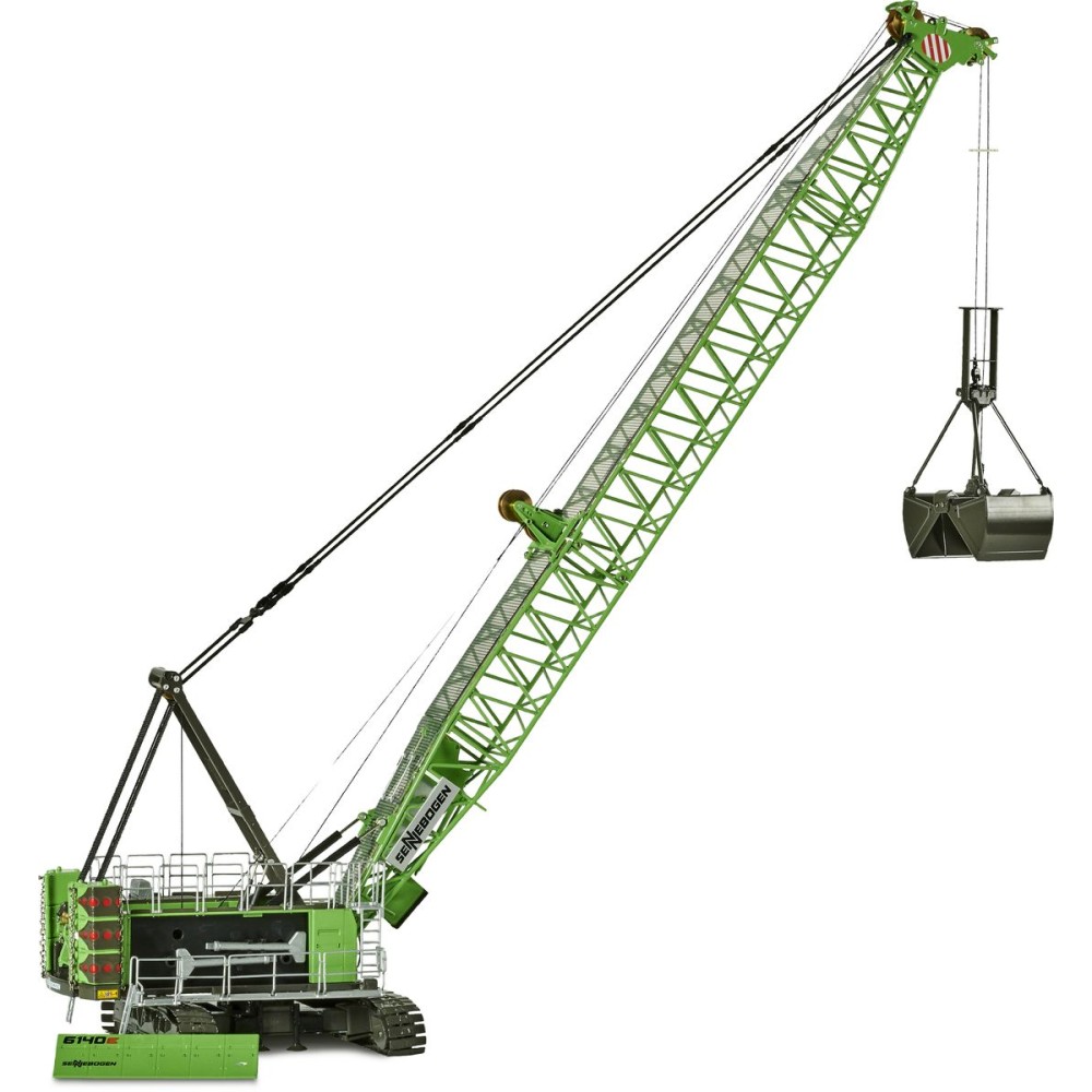 ROS 299241 SENNEBOGEN Heavy Duty Crawler Crane 6140 HD with Clamshell Bucket  - Scale 1:50