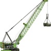 ROS 299241 SENNEBOGEN Heavy Duty Crawler Crane 6140 HD with Clamshell Bucket  - Scale 1:50