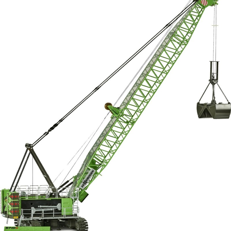 ROS 299241 SENNEBOGEN Heavy Duty Crawler Crane 6140 HD with Clamshell Bucket  - Scale 1:50