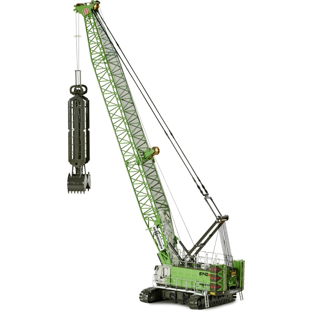 ROS 299242 SENNEBOGEN Heavy Duty Crawler Crane 6140 HD with Diaphragm Wall Grab  - Scale 1:50
