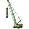ROS 299242 SENNEBOGEN Heavy Duty Crawler Crane 6140 HD with Diaphragm Wall Grab  - Scale 1:50