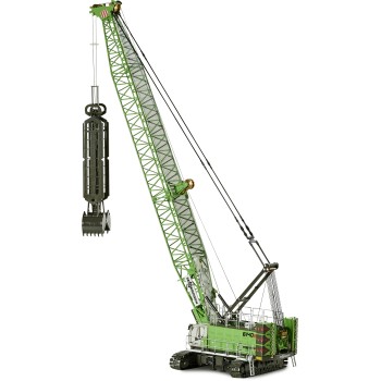 ROS 299242 SENNEBOGEN Heavy Duty Crawler Crane 6140 HD with Diaphragm Wall Grab  - Scale 1:50