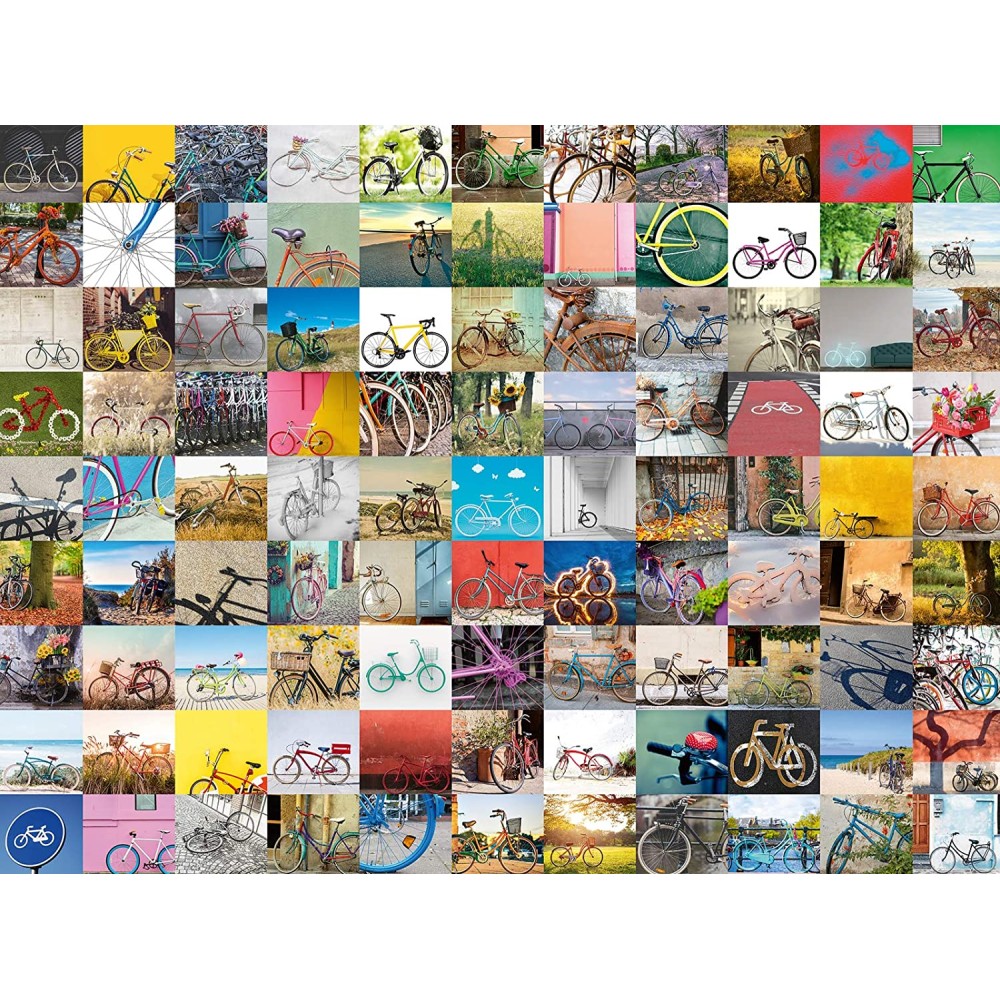Ravensburger - 99 Bicycles and more Puzzle - 1500 pieces
