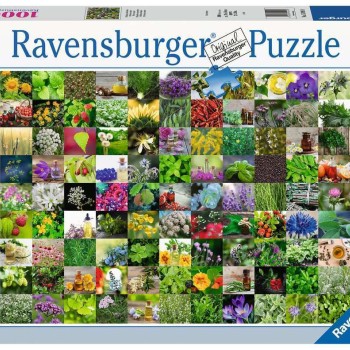 Ravensburger - 99 Herbs and Spices Puzzle - 1000 pieces