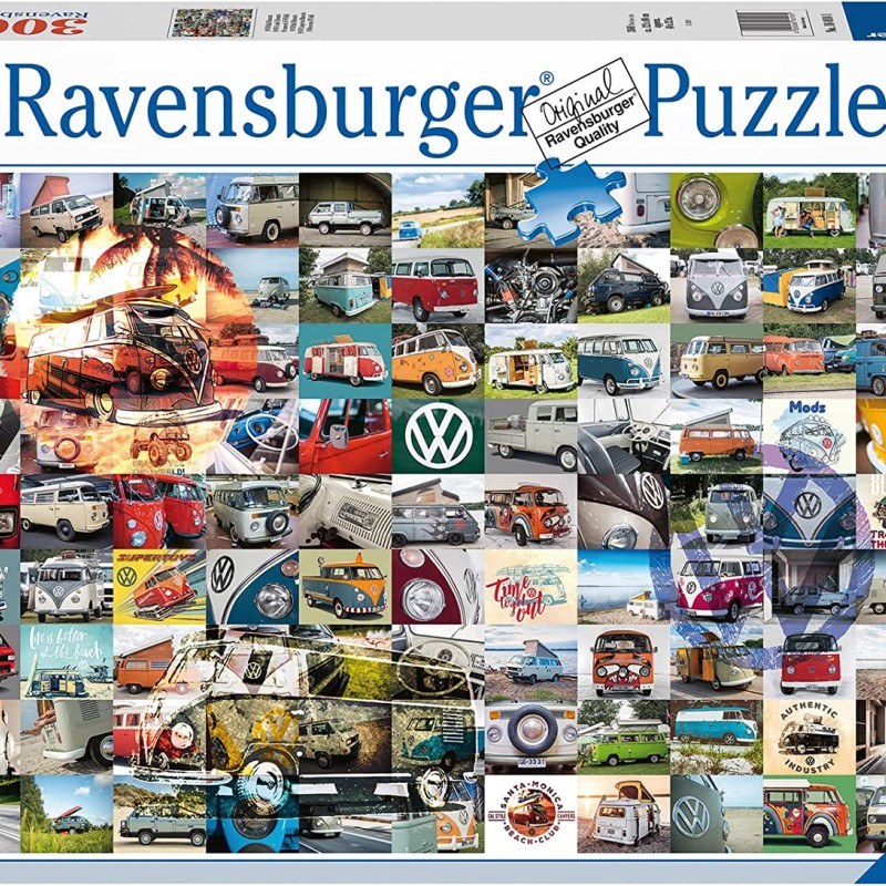 Ravensburger - 99 VW Campervan Moments Puzzle - 3000 pieces