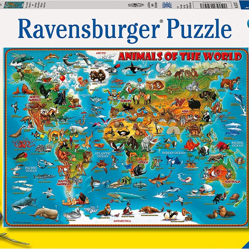 Ravensburger  - Animals of the World XXL Puzzle - 300 pieces