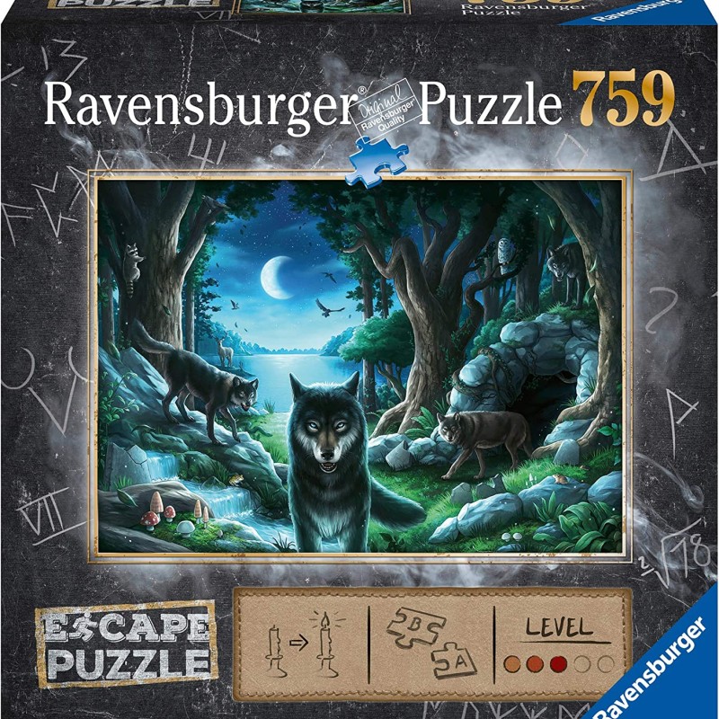 Ravensburger -  ESCAPE 7 The Curse of the Wolfes Puzzle - 759 Pieces Jigsaw Puzzle