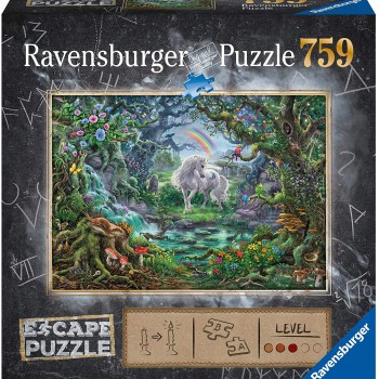 Ravensburger - ESCAPE The Unicorn Puzzle 759 pieces Jigsaw Puzzle