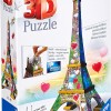 Ravensburger - La Tour Eiffle Love Edition - 3D Puzzle - 224 pieces