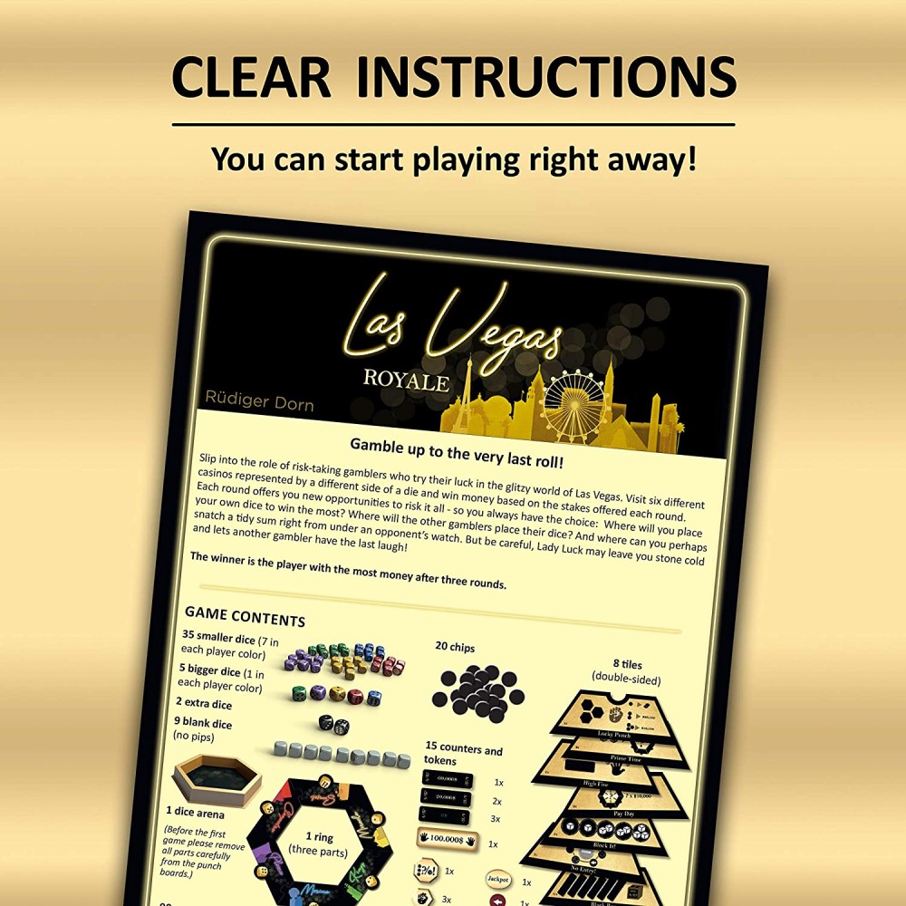 Ravensburger  - Las Vegas Royale Game