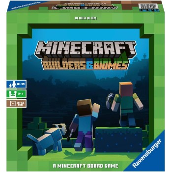 Ravensburger - Minecraft Board Game Builders & Biomes 