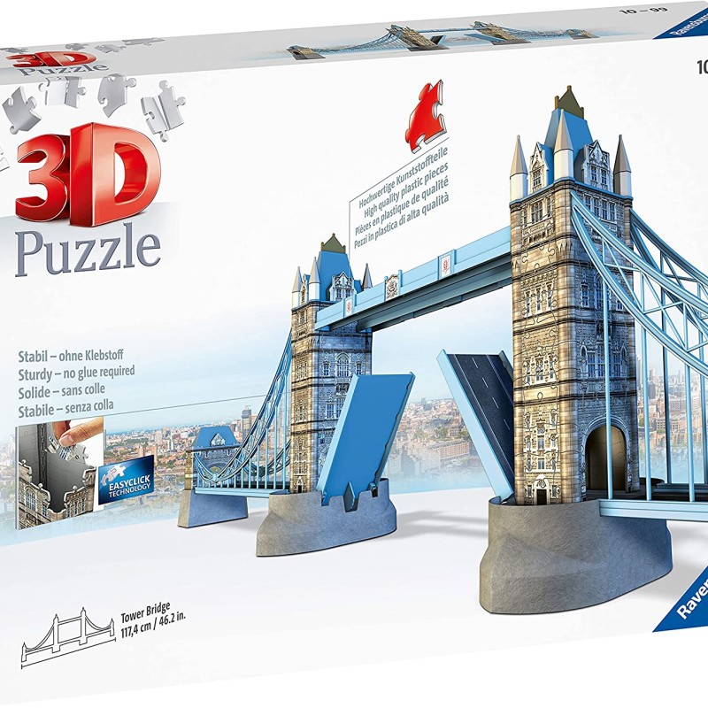 Ravensburger - Tower Bridge 3D Puzzle - 216 pieces