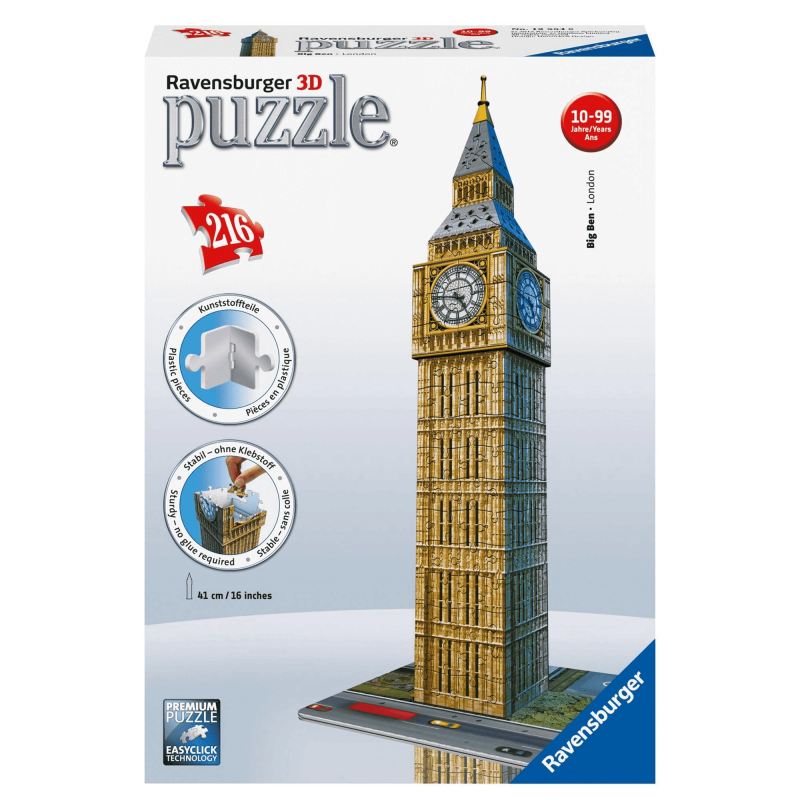 Ravensburger - Big Ben - 3D Puzzle - 216 pieces