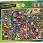 Ravensburger - Colin Thompson - Awesome Alphabet C & D Puzzle - 1000 pieces