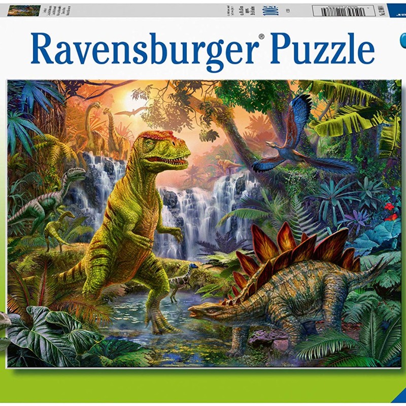 Ravensburger  - Dinosaur Oasis XXL Puzzle - 100 pieces