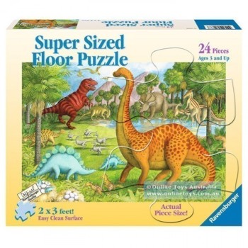 Ravensburger - Dinosaur Pals Super Size Floor Puzzle - 24 pieces