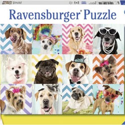 Ravensburger - Doggy Disguise Puzzle - 100 pieces
