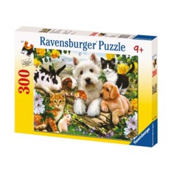 Ravensburger - Happy Animal Babies Puzzle - 300 pieces