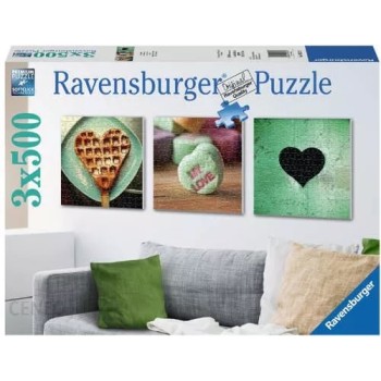 Ravensburger - Impressions of Love Puzzle - 3x500 pieces