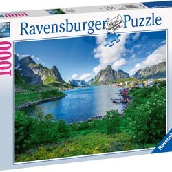 Ravensburger - Lofoten Habour Jigsaw Puzzle - 1000 Pieces