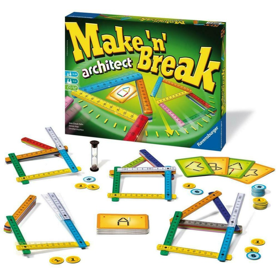 Ravensburger - Make 'N' Break Architect Game